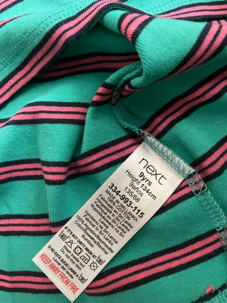 Šaty pasik next 8-9 rokov, next,134