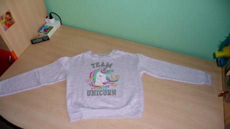 Mikinka unicorn, primark,146