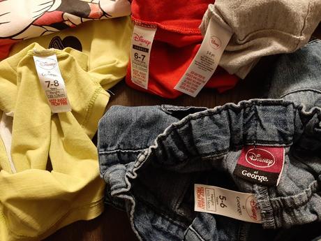 Balík tričiek a kraťaskov minnie mouse 5-8r., disney,122