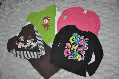 4x tričko 110/116, 110