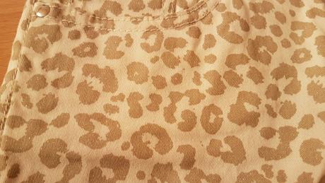 Kraťase leopard, h&m,158