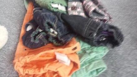 Rôzne rifle, nohavice, 2,-e/ks, c&a,116