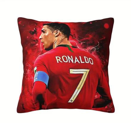 Obliečka plyšová na vankúšik 45x45 ronaldo, šírka (cm): 45,dĺžka (cm): 40