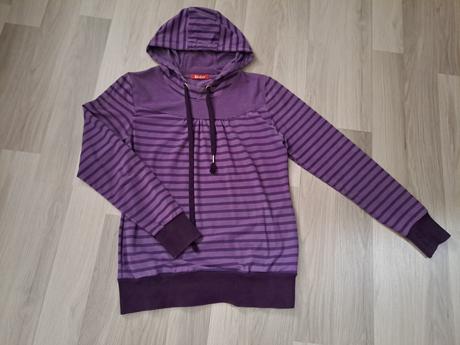 Dámska pásikavá mikina l, l