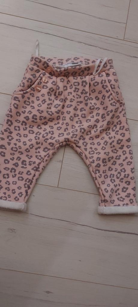 Na prechodné obdobie -nohavice mierne teplenené, kik,68