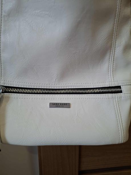 Biela kabelka zara bags, lara bags