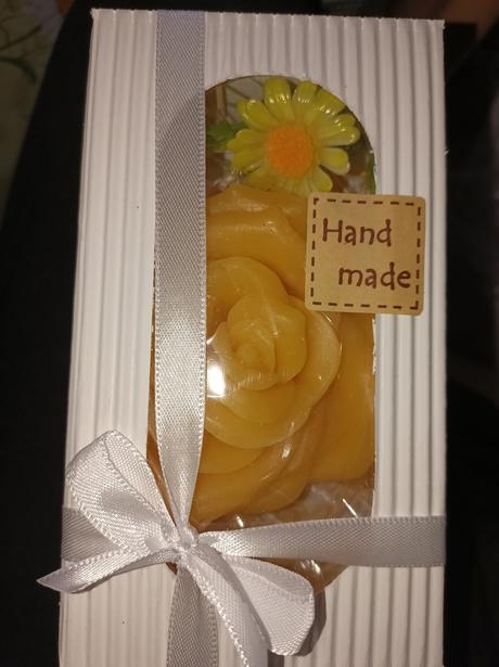 Ruža v tvare srdca kozie mlieko, 