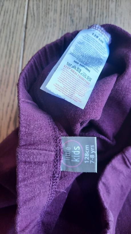 Dievčenské legínky, pevnejší materiál, v.128, 128