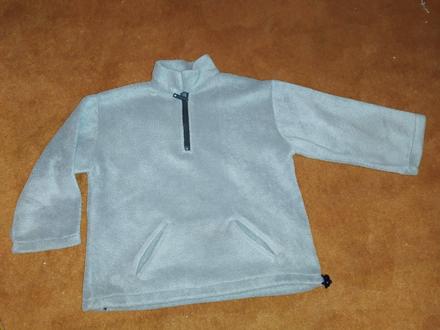 Mikina flísová 104-122 s poštou, 104