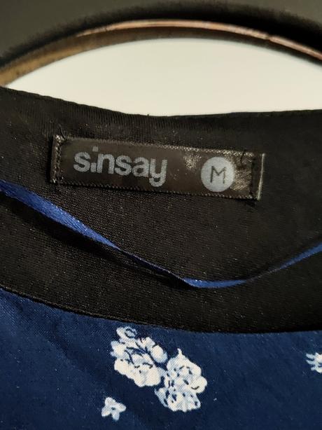Tmavomodré šaty, sinsay,m