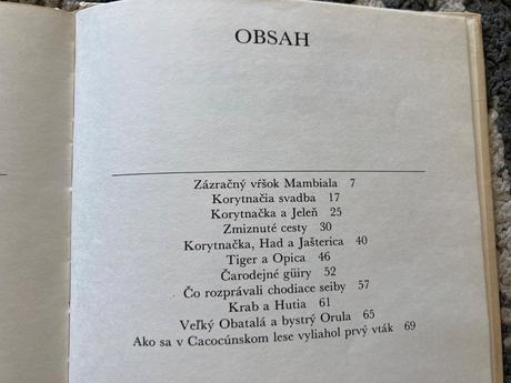 Zázračný vŕšok mambiala-prvé vyd.1979,