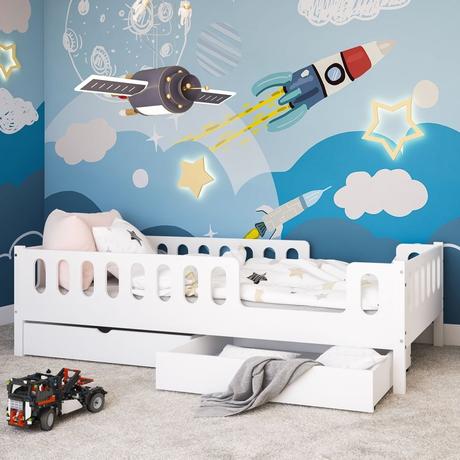 Detská posteľ lars - rozmer 200x140 cm, šírka (cm): 140,dĺžka (cm): 200