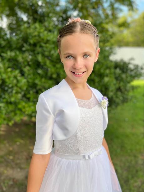 Dievčenské šaty biele na svadbu, alebo na 1. sv. p, 134