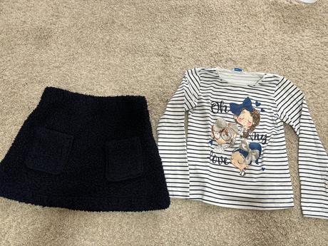 Sukňa a tričko mayoral, mayoral,128