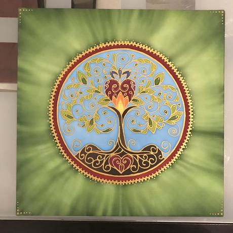 Mandala strom zivota 41x41 cm, 