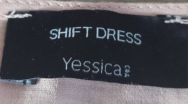 Bledoružové šaty s uzlíkom, yessica,40