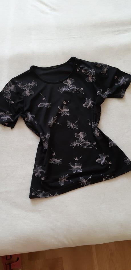 Tričko s kvetinami, m