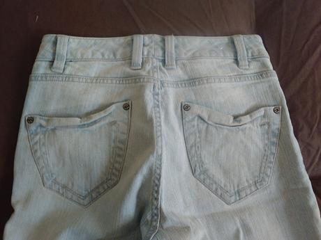 Nohavice - denim slim - 36, denim,s