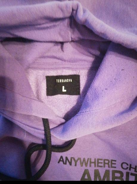 Fialová mikina, terranova,l