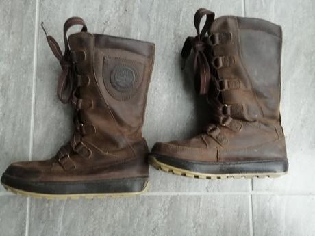 Čižmy timberland v35 (22,7 cm) čistá koža,vodeodol, timberland,35