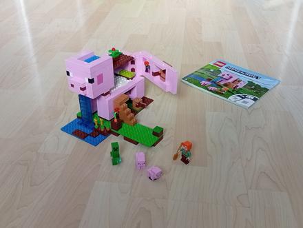 21170 lego minecraft prasací domček,