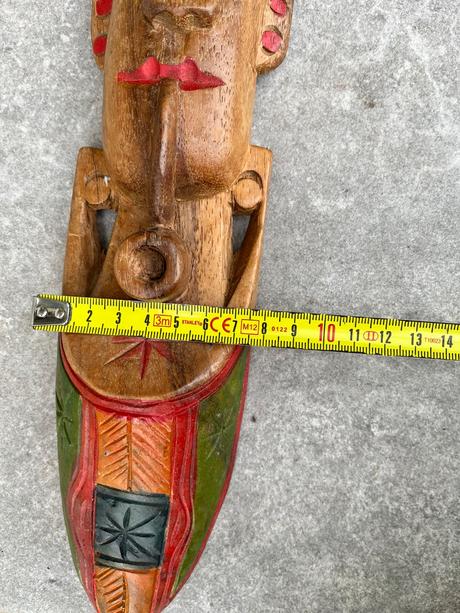 Drevená maska z mexica, 