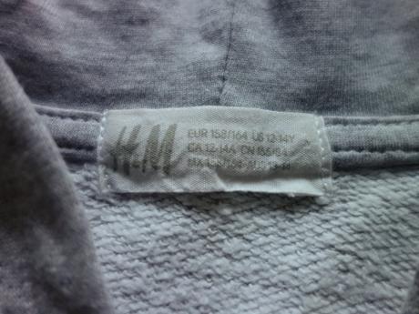 Mäkká mikina h&m 158/164, h&m,158