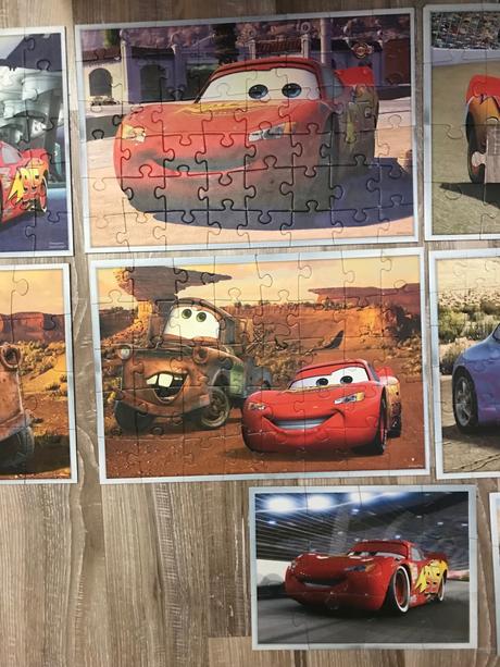 Puzzle cars 10in 1 ,darujem k nákupu, 