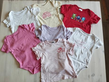 6x body a tričko, 86–98