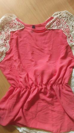 Čipkovaný top, výpredaj, forever friends,m