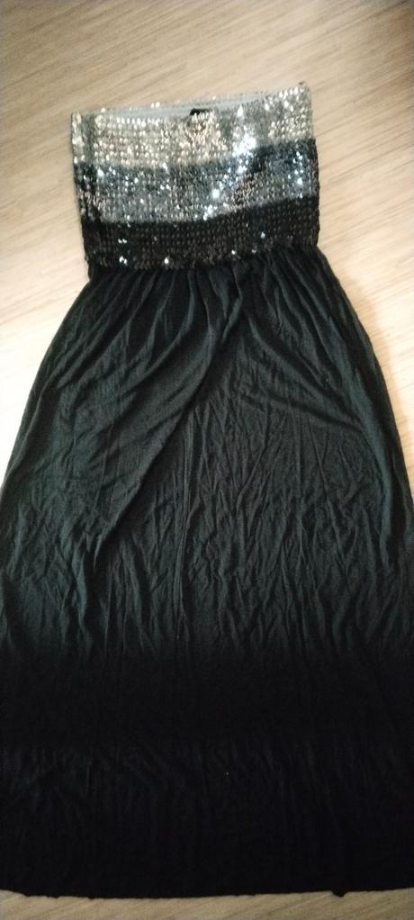 Šaty dlhé s filtrami, warehouse,m