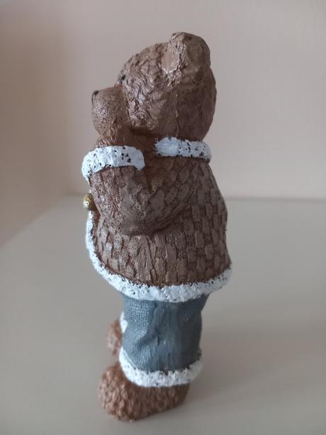 Sada 2ks stojacie keramické medvedíky, 