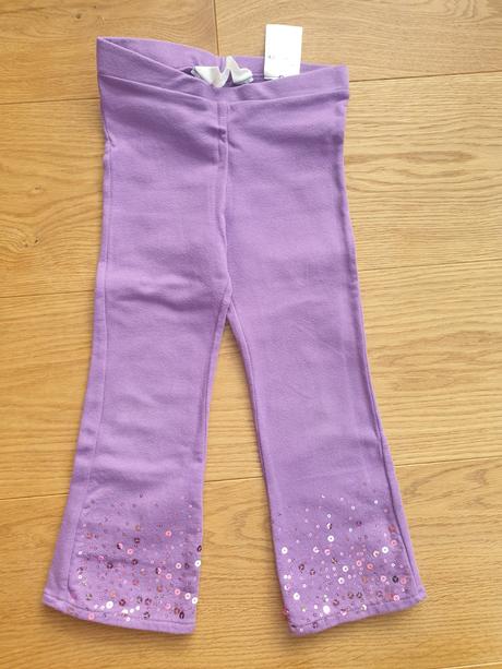 Teple leginy s flitrami, h&m,98