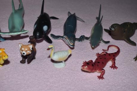 Zvieratká mix 17 kusov, 