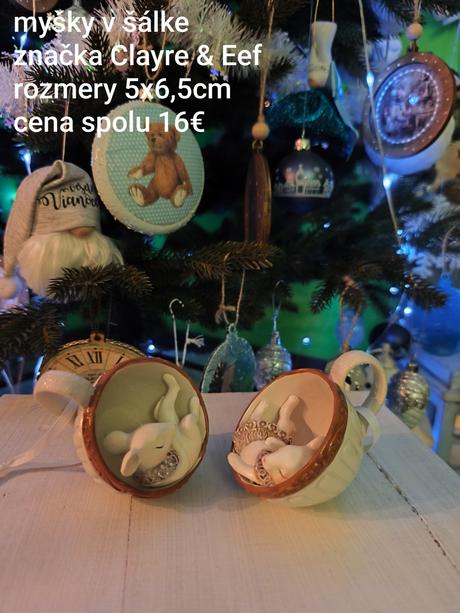 Krásne závesné dekorácie značky clayre, 