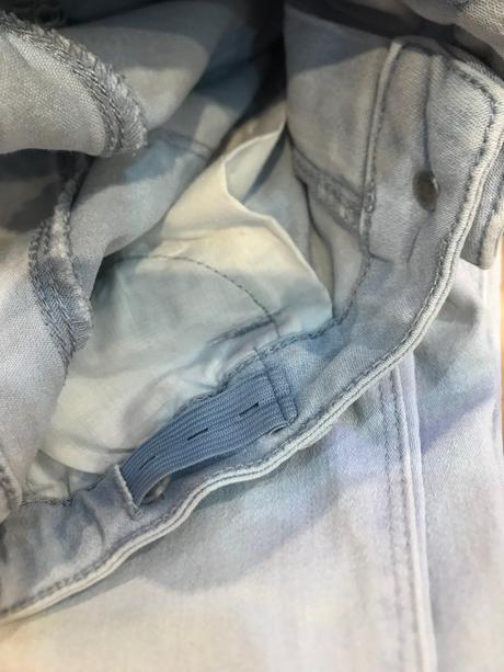 Riflové legíny, denim co,128