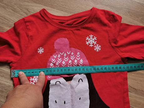 Dievčenské tričko s tučniakom 122, f&f,122