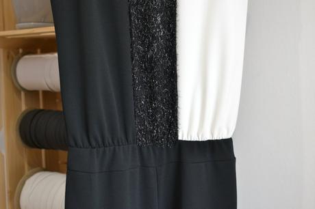 Čierno-biely overal s, s