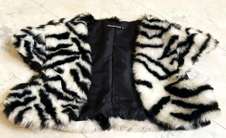 Kožušinové bolerko na spoloč.šaty s / m, terranova,s