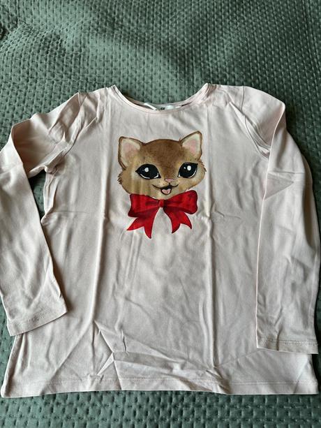 Tričká, legíny,šaty, mikiny - mix oblečenia, 140–152