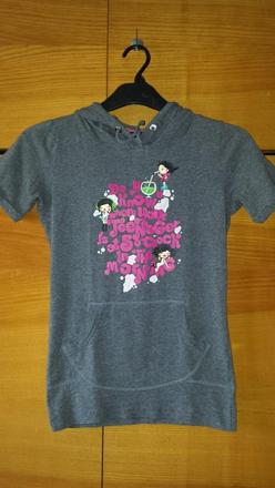 Tricko s kapucou, gate,xs