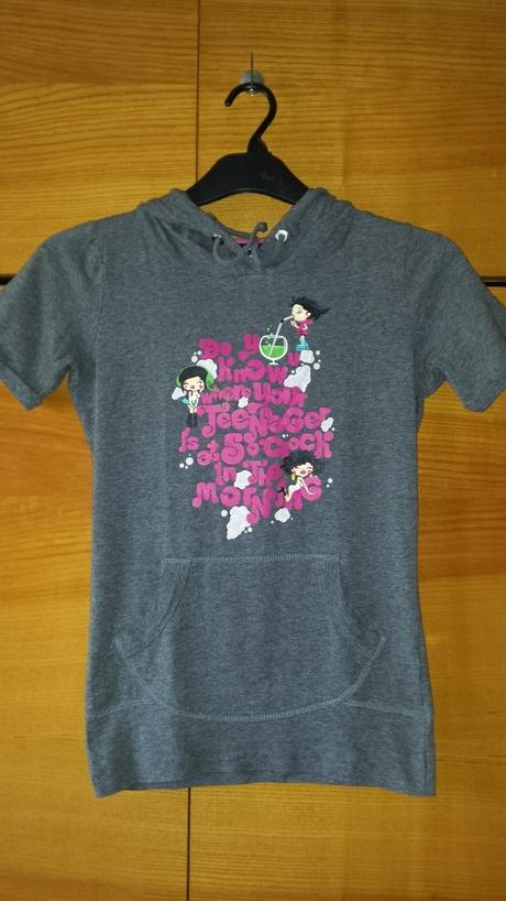 Tricko s kapucou, gate,xs