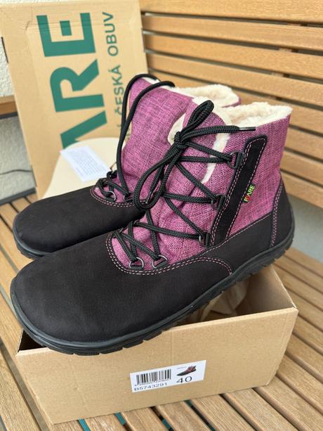Kozene zimne topanky s membranou, fare,40