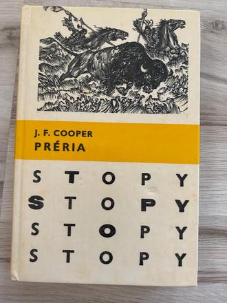 Retro kniha stopy préria j f cooper retro kniha,