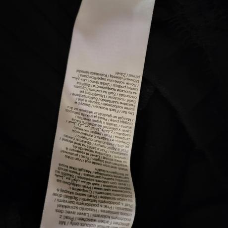 S/m predlzeny aveter lemovany volanom s cipkiu, orsay,m