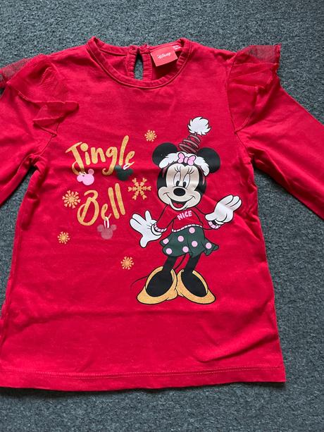 Vianočné tričko minnie, disney,98