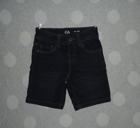 Riflové šortky na 3 roky, c&a,98