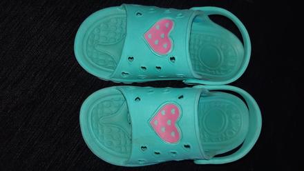 Zelene sandalky srdiecko v.27, 27