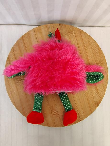 Zberat. ružové strašidielko monster puppet kinder, 