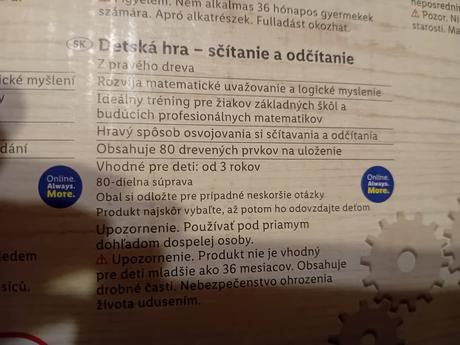 Hračky didaktické, 